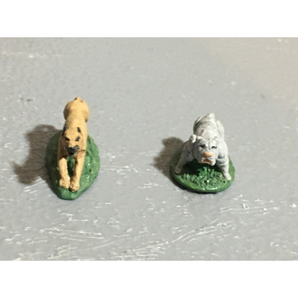 A10109 CITADEL PRE SLOTTA METAL RARE OOP PAINTED DOGS PETS