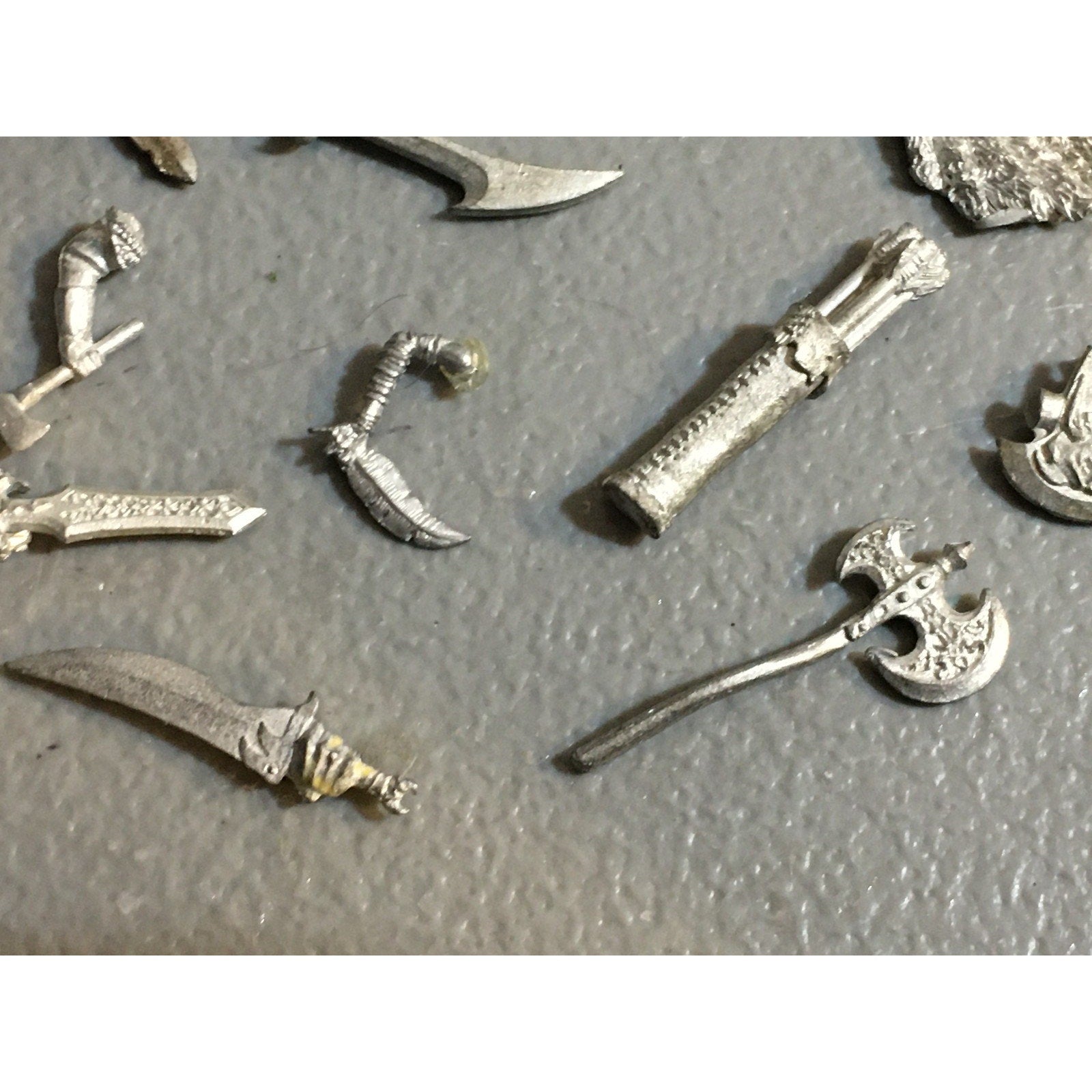 A32544 UNKNOWN MINIATURES ALL METAL BITS & INCOMPLETE LOT FANTASY