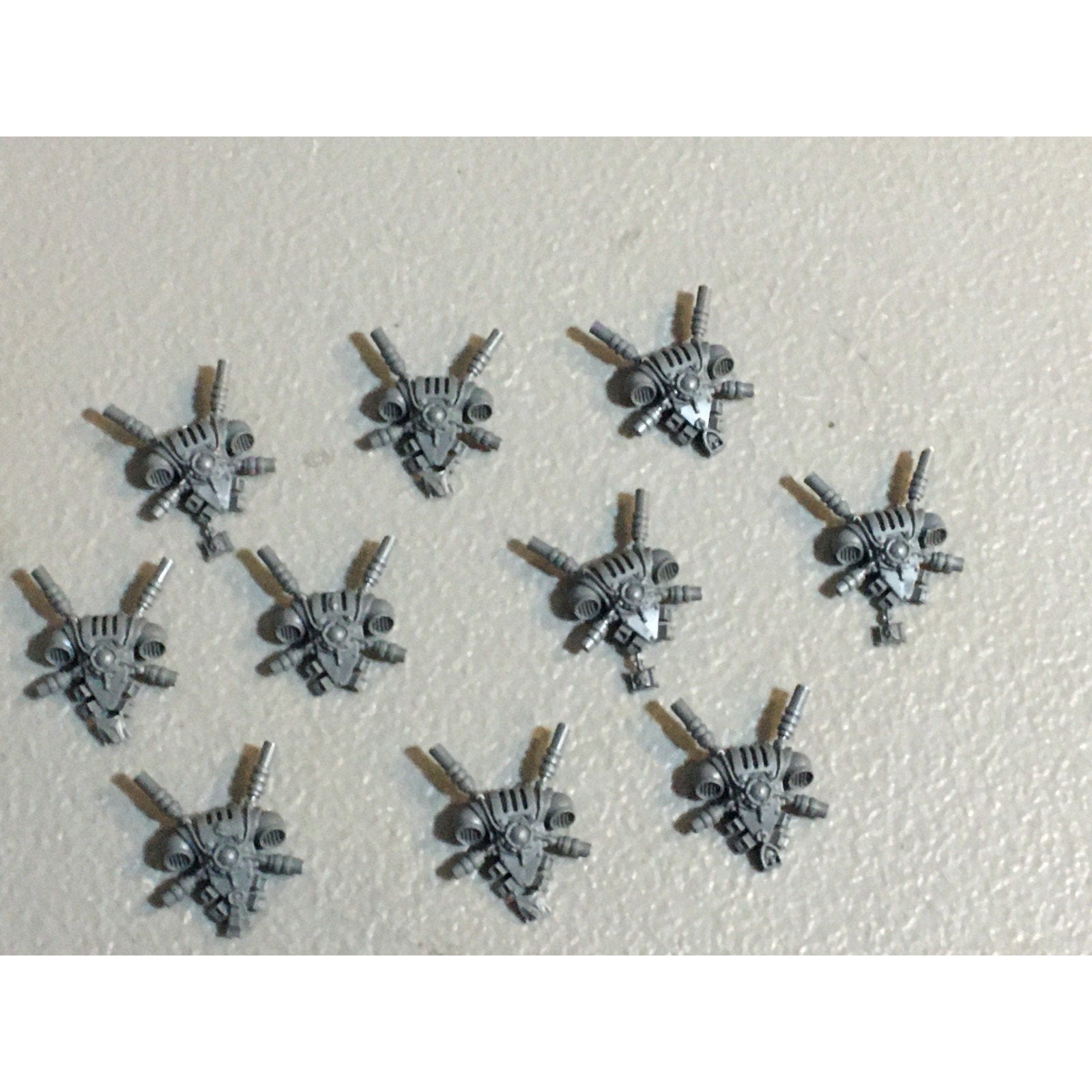 A29881 WARHAMMER 40K GREY KNIGHTS BITS LOT TELEPORTER BACKPACKS 10 PK GW