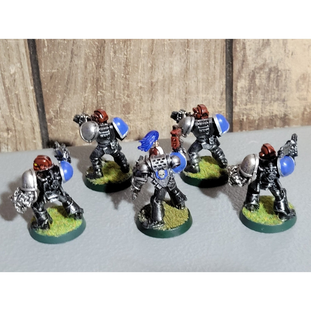 A18031 WARHAMMER 40K SPACE MARINES 5 PK HEAVY SERGEANT MISS BACKPACKS