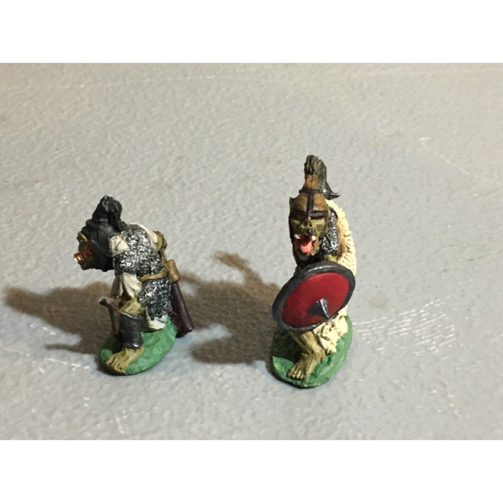 A9779 CITADEL PRE SLOTTA METAL RARE OOP ORCS BODYGUARD & ARMOURED PAINTED