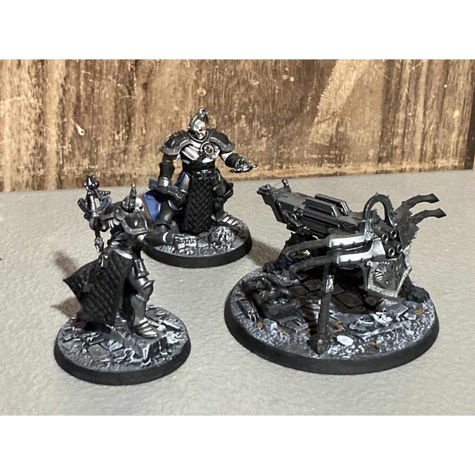 A19282 WARHAMMER AOS SIGMAR STORMCAST CELESTAR BALLISTA & CREW PAINTED BASED
