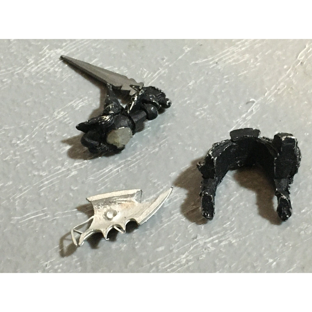 A21029 WARHAMMER FANTASY DARK ELVES METAL INC & BITS LOT MAGE RIDER
