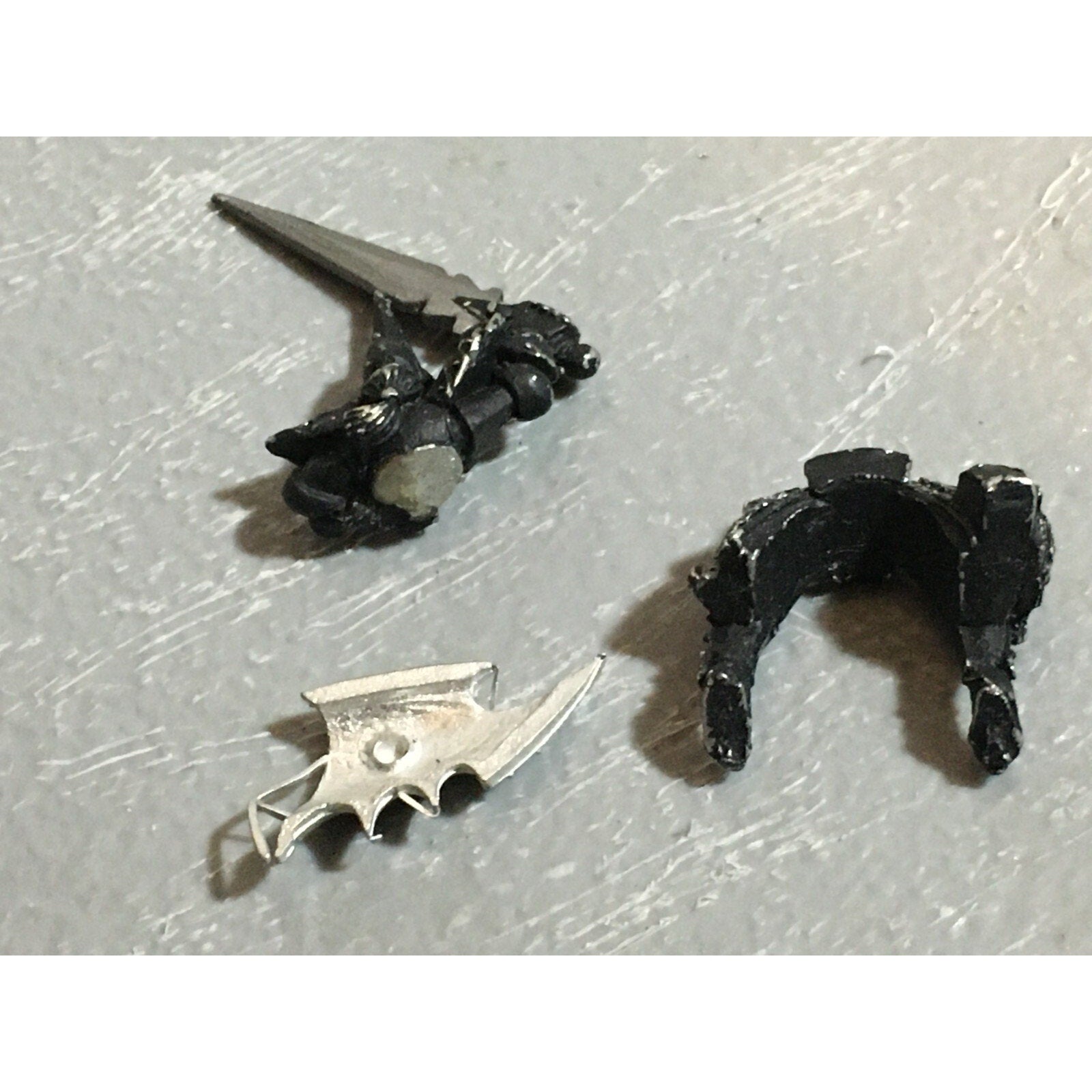 A21029 WARHAMMER FANTASY DARK ELVES METAL INC & BITS LOT MAGE RIDER