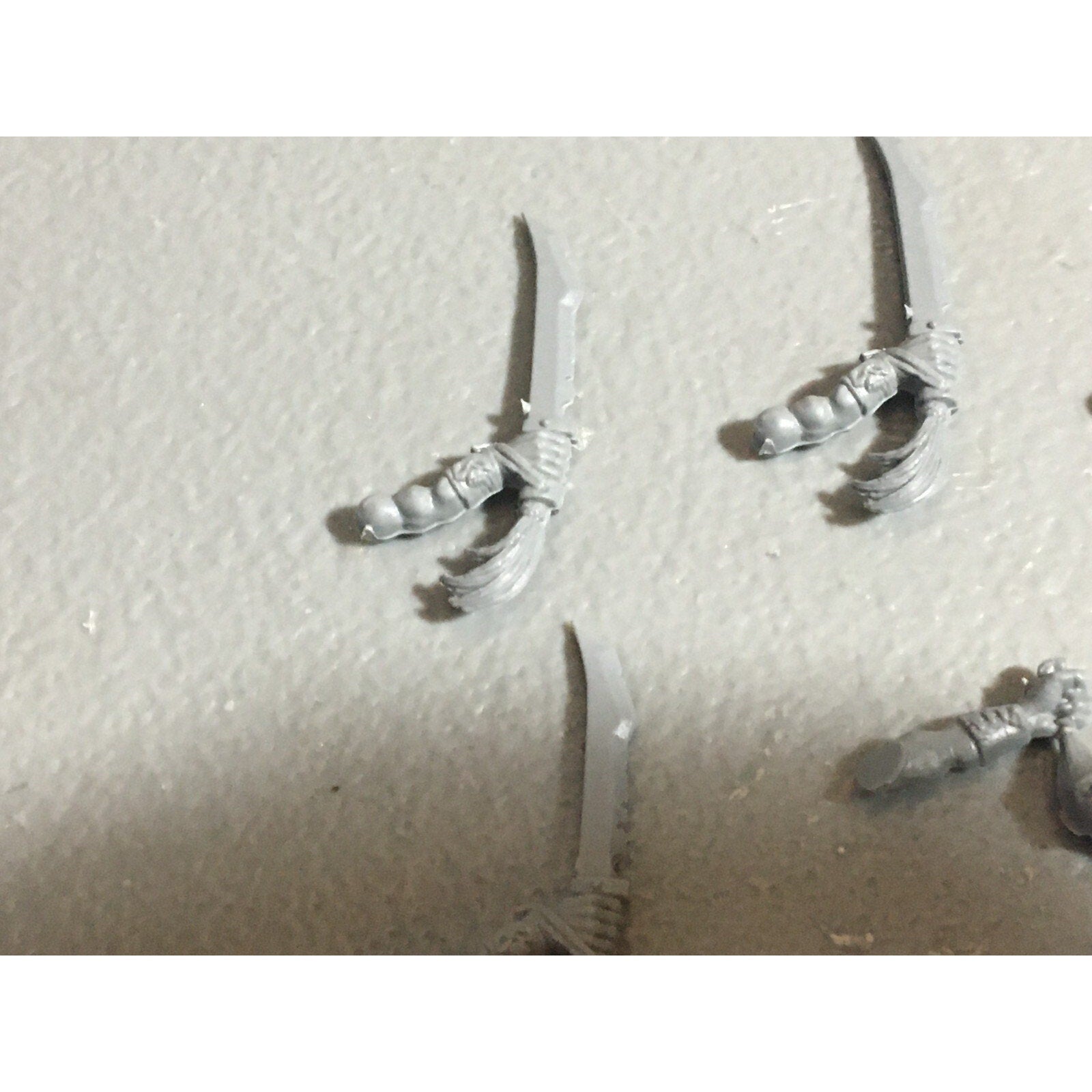 A22631 WARHAMMER FANTASY ORCS & GOBLINS BITS LOT GOBLIN WOLF RIDER ARMS GW