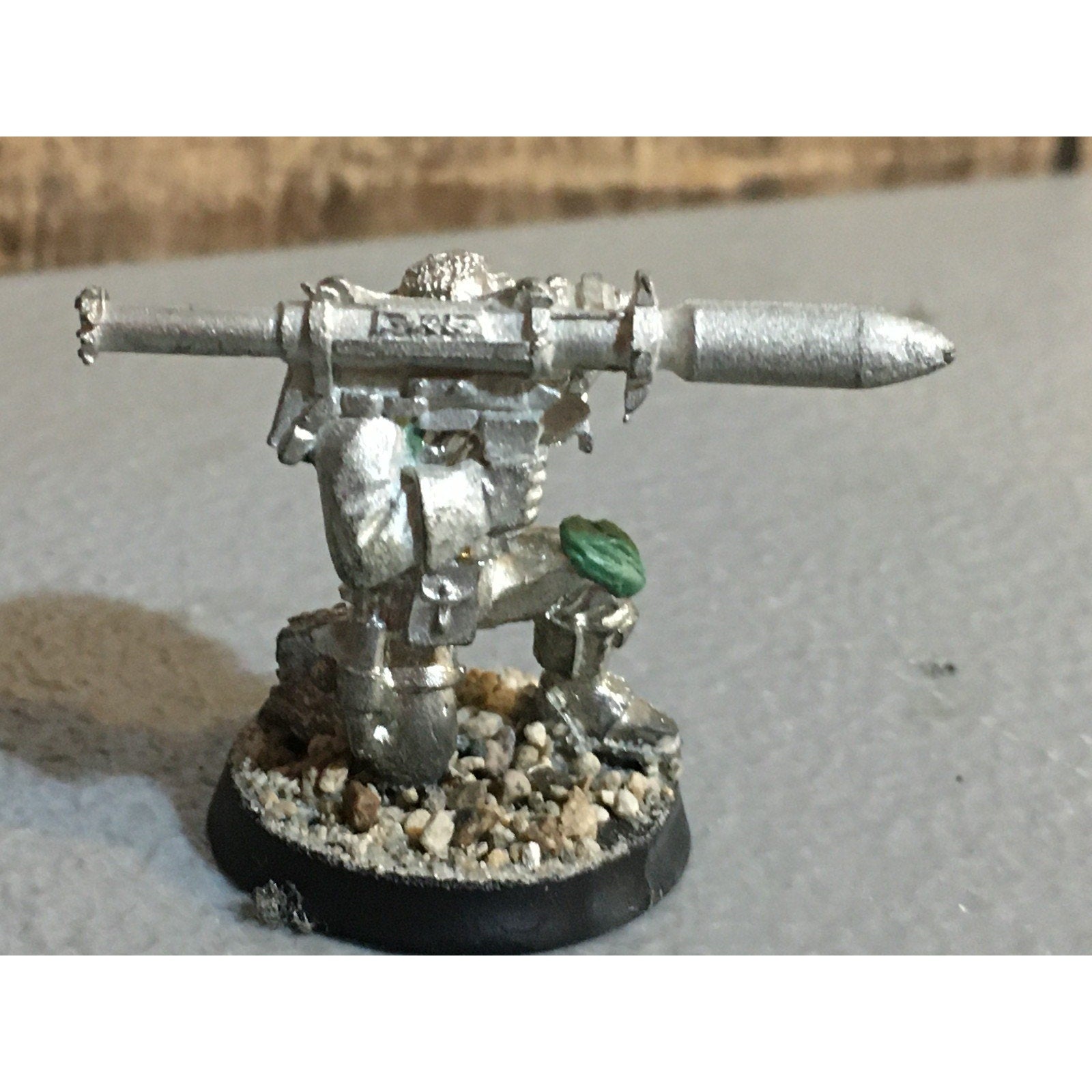 A33818 WARHAMMER 40K SPACE MARINES METAL SCOUT MISSILE LAUNCHER GW