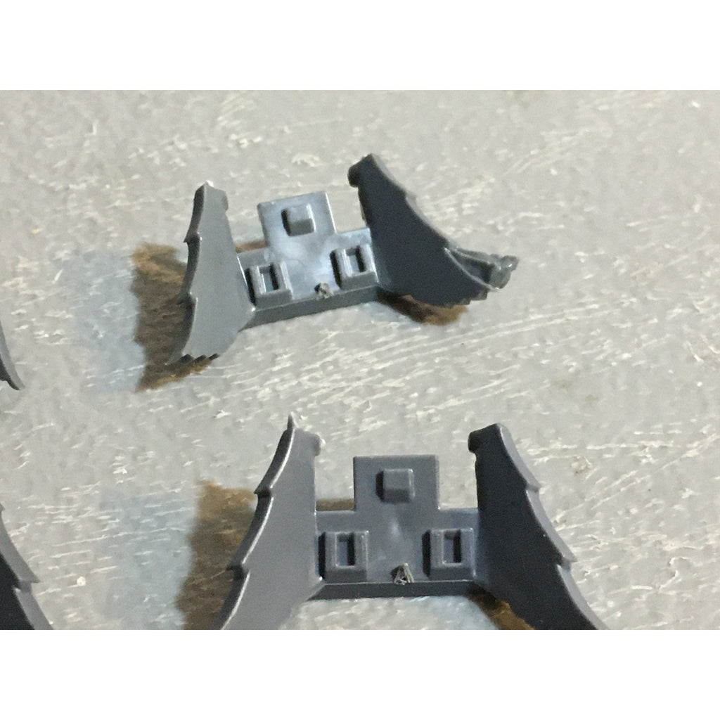 A29406 WARHAMMER 40K SPACE MARINES DARK ANGELS BITS LOT BIKE FRONT PLATES GW