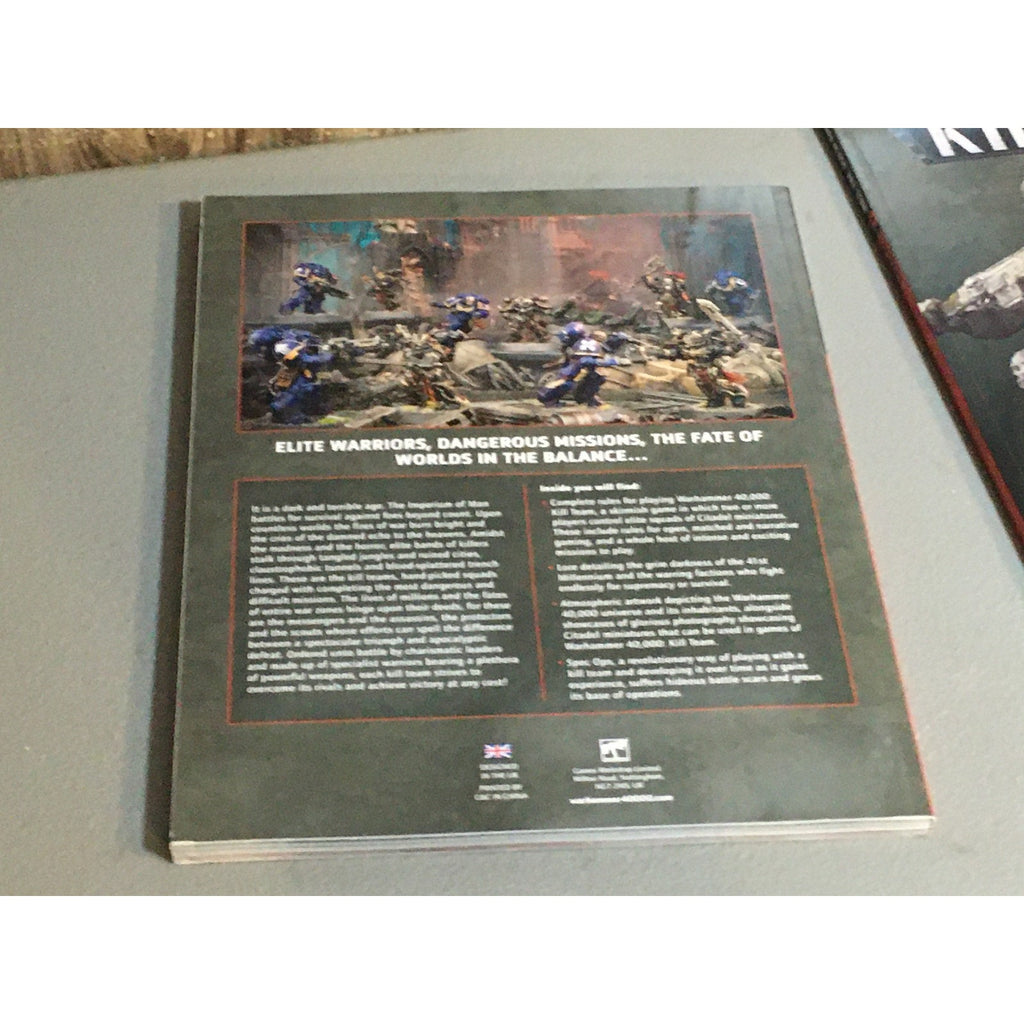 BOOK WARHAMMER 40K KILL TEAM OCTARIUS & CORE BOOK SOFTBACK SB USED GW