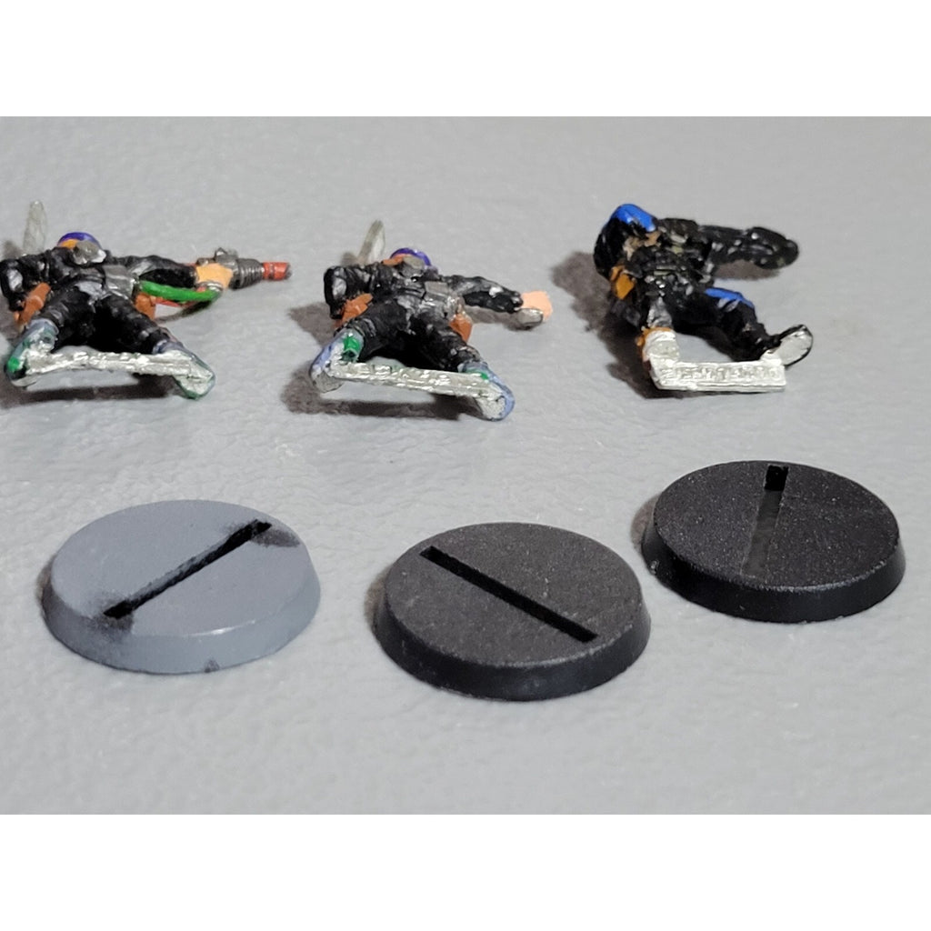 A19435 WARHAMMER 40K IG ASTRA GUARD STORMTROOPER 3 PK NO BACKPACKS MISS 1 PISTOL