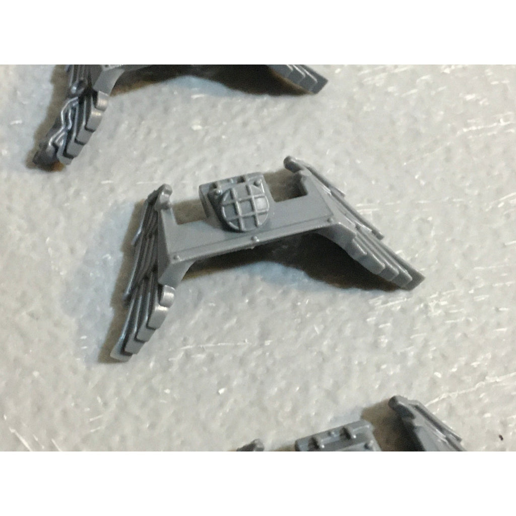 A29405 WARHAMMER 40K SPACE MARINES DARK ANGELS BITS LOT BIKE FRONT PLATES GW