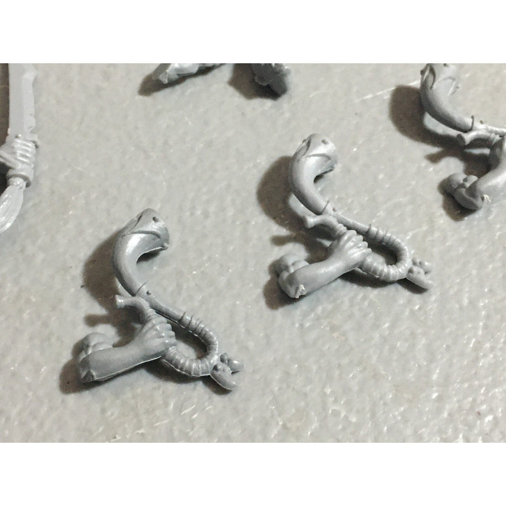 A22631 WARHAMMER FANTASY ORCS & GOBLINS BITS LOT GOBLIN WOLF RIDER ARMS GW