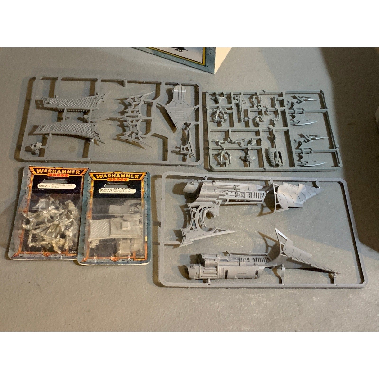 SA31101 WARHAMMER 40K DARK ELDAR DRUKHARI RARE OOP ASDRUBAEL VECT NIB LORD
