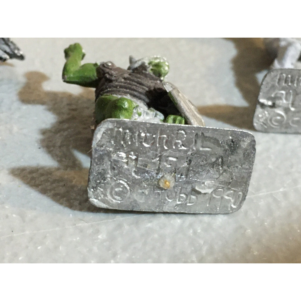 A32496 MITHRIL MINIATURES MIDDLE LOTR LORD RING METAL INCOMPLETE LOT ORC+ EVIL