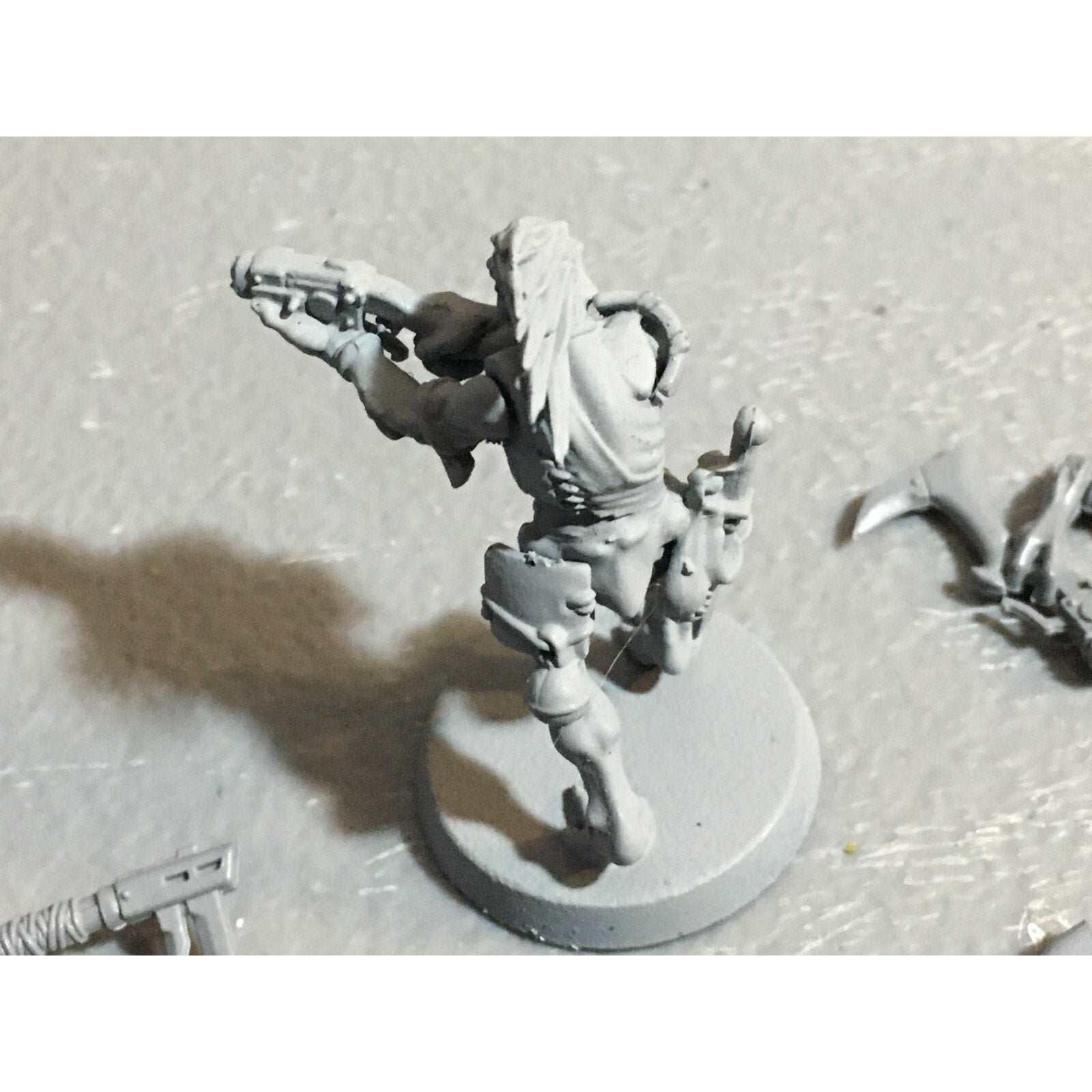 A23027 WARHAMMER 40K TAU EMPIRE BITS LOT KROOT GUNS HEADS GAMES WORKSHOP GW