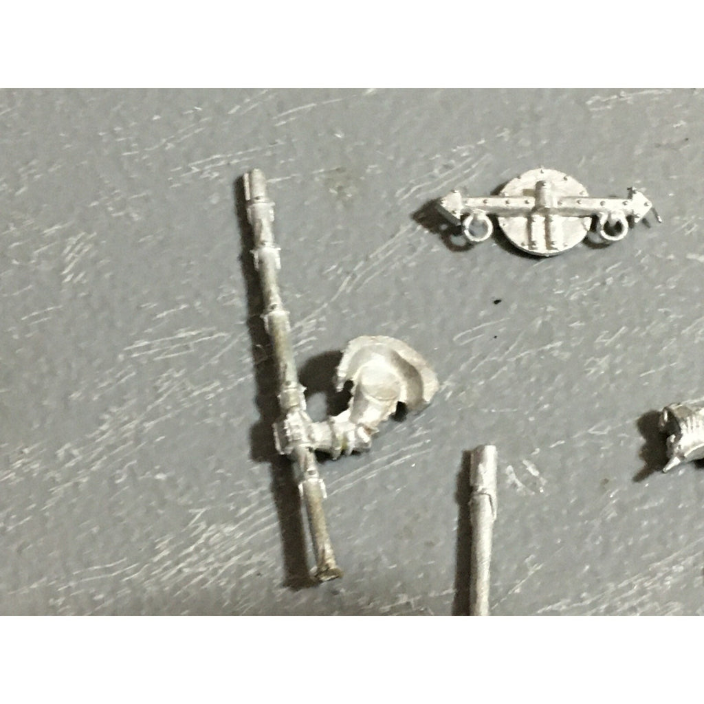 A22372 WARHAMMER FANTASY WARRIORS CHAOS MORTALS METAL BITS LOT REGIMENT COMMAND