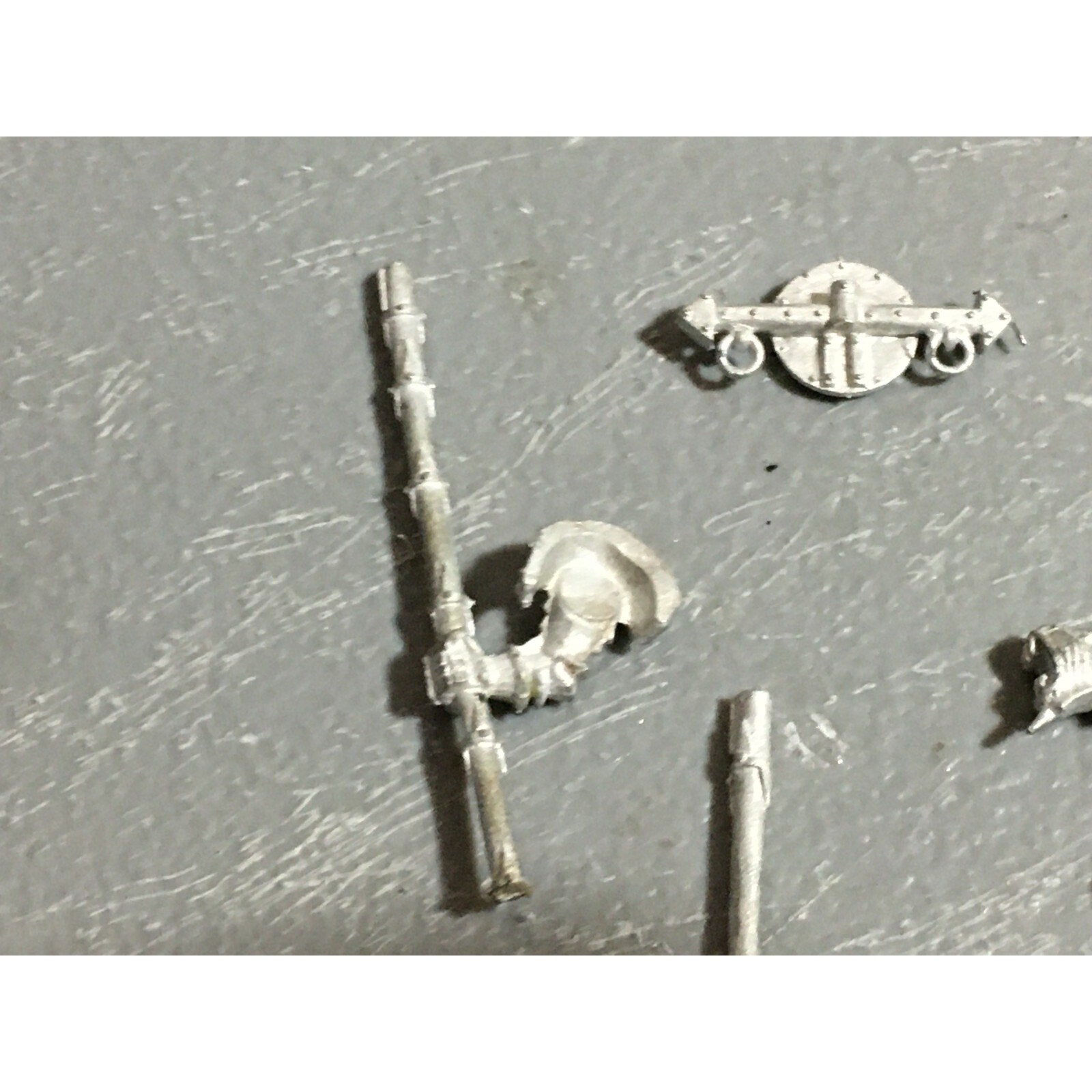 A22372 WARHAMMER FANTASY WARRIORS CHAOS MORTALS METAL BITS LOT REGIMENT COMMAND