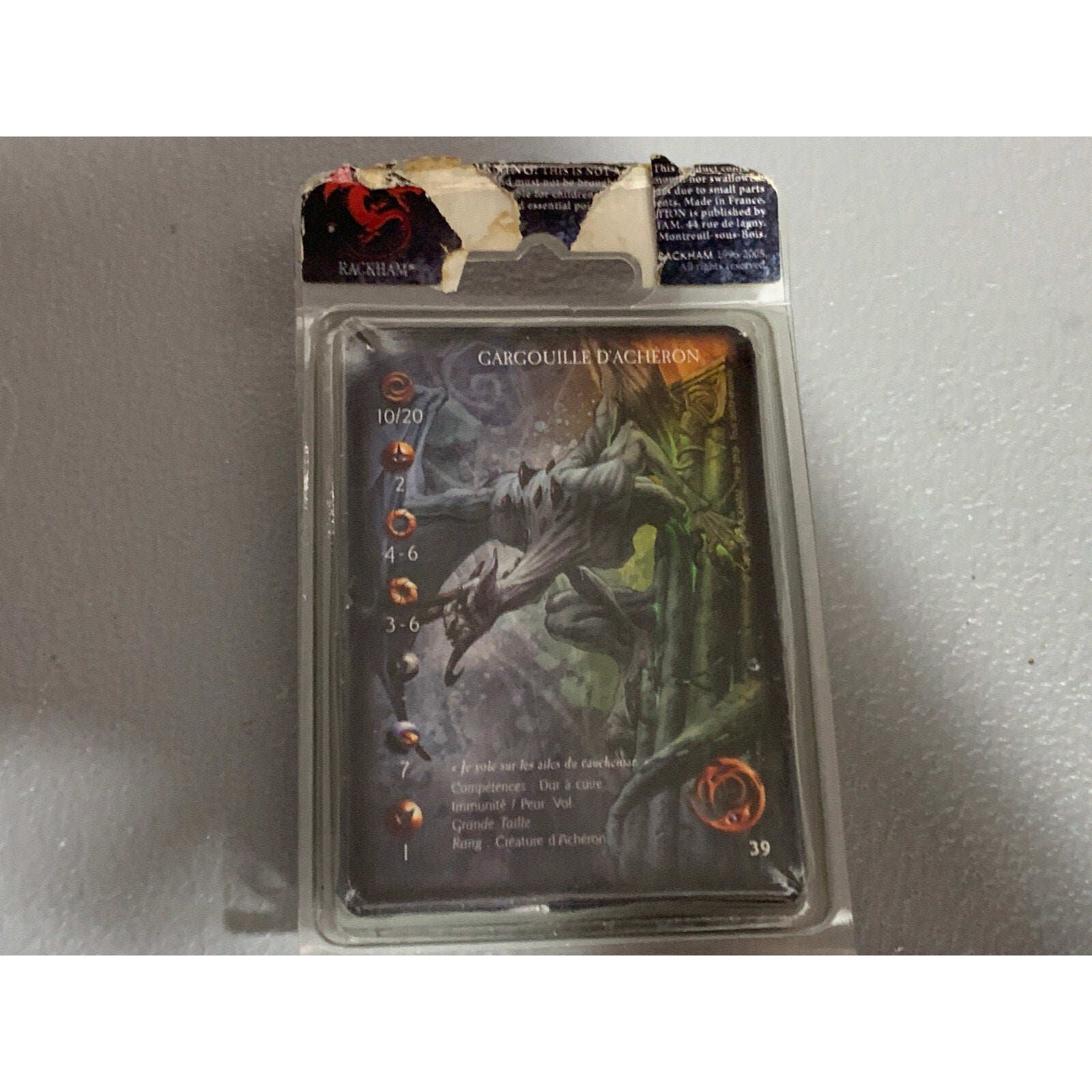 A10395 RACKHAM CONFRONTATION METAL OOP ACHERON GARGOYLE