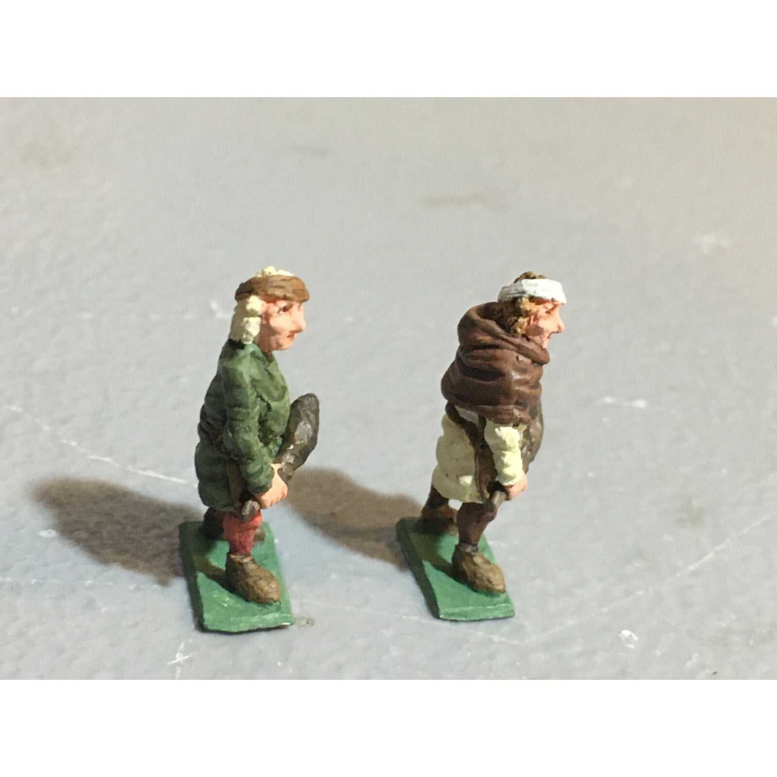 A10187 CITADEL PRE SLOTTA METAL RARE OOP HUMAN VILLAGERS PEASANTS 2 PK PAINTED