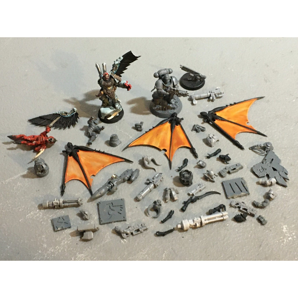 A20141 WARHAMMER 40K BITS LOT MECHANICUS SPACE MARINES ELDAR TAU