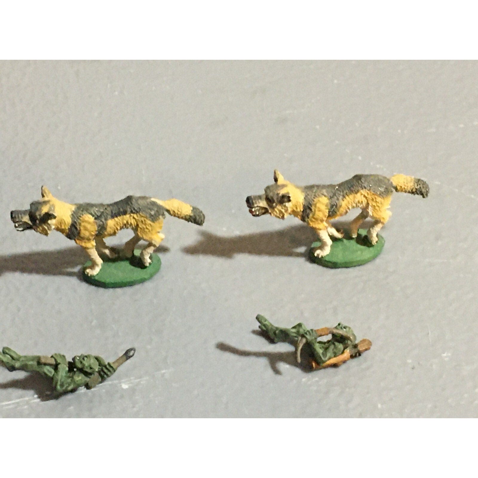 A10112 CITADEL PRE SLOTTA METAL RARE OOP PAINTED GOBLIN WOLF RIDERS