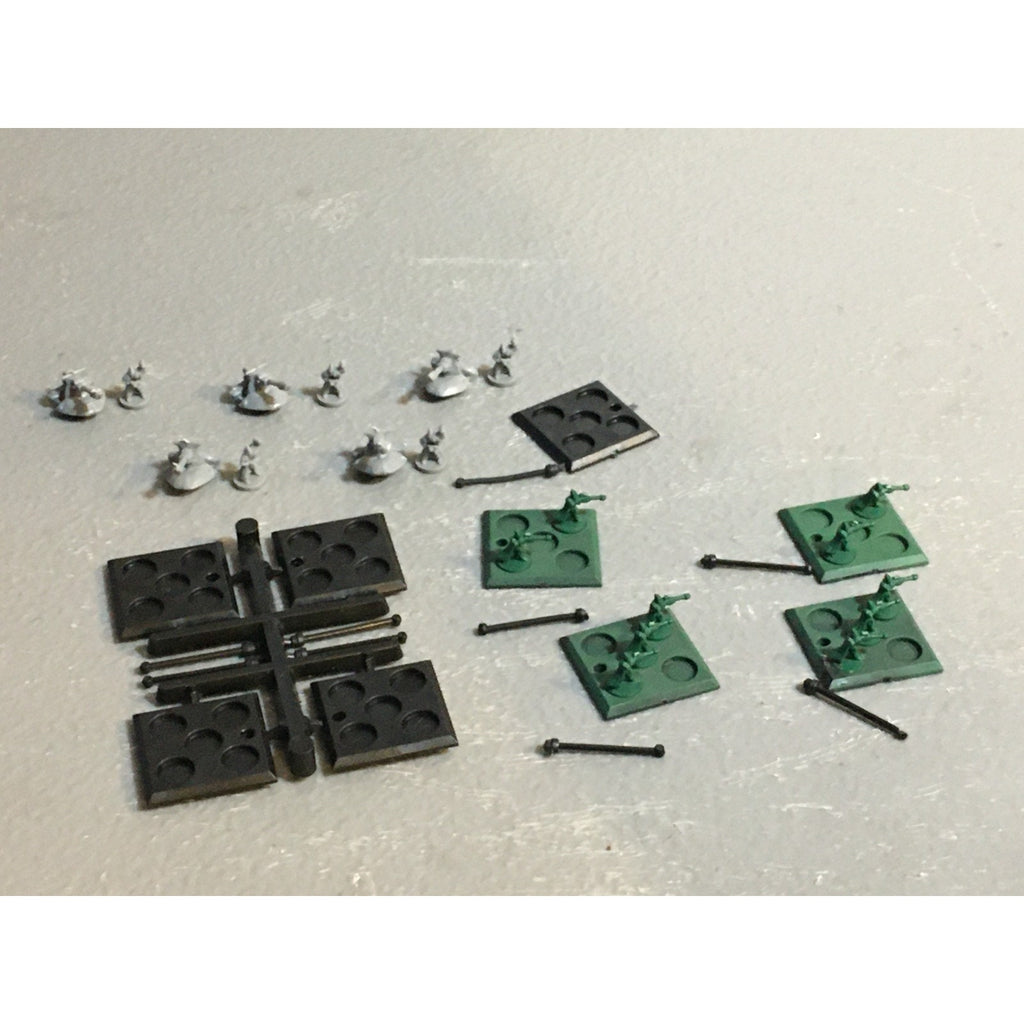 A25179 WARHAMMER 40K EPIC ELDAR CRAFTWORLDS 10 PC RANGERS + 5 ARTILLERY STANDS