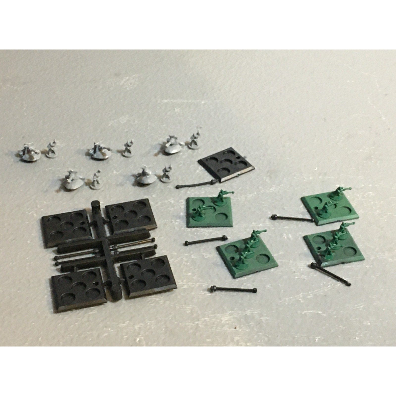 A25179 WARHAMMER 40K EPIC ELDAR CRAFTWORLDS 10 PC RANGERS + 5 ARTILLERY STANDS