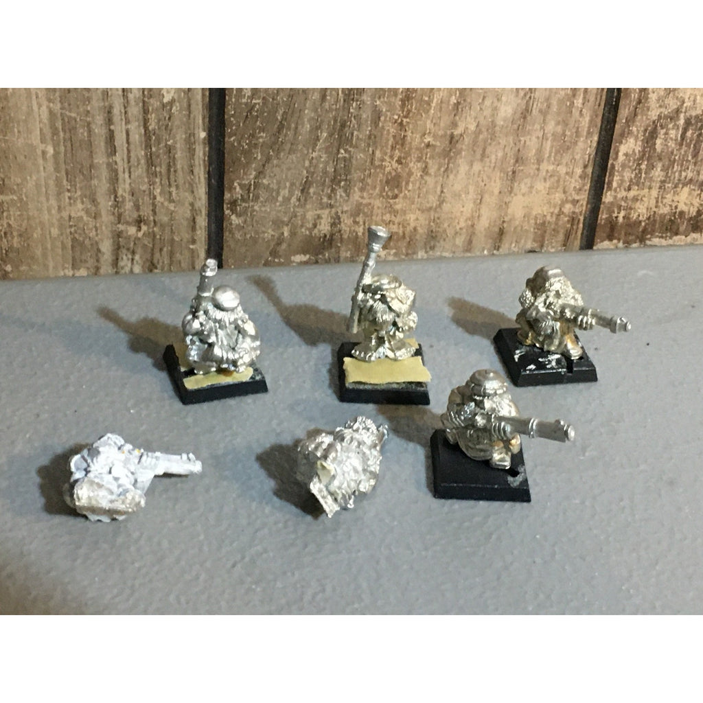 A30723 WARHAMMER AOS FANTASY MARAUDER DWARFS METAL THUNDERER 6 PK GW