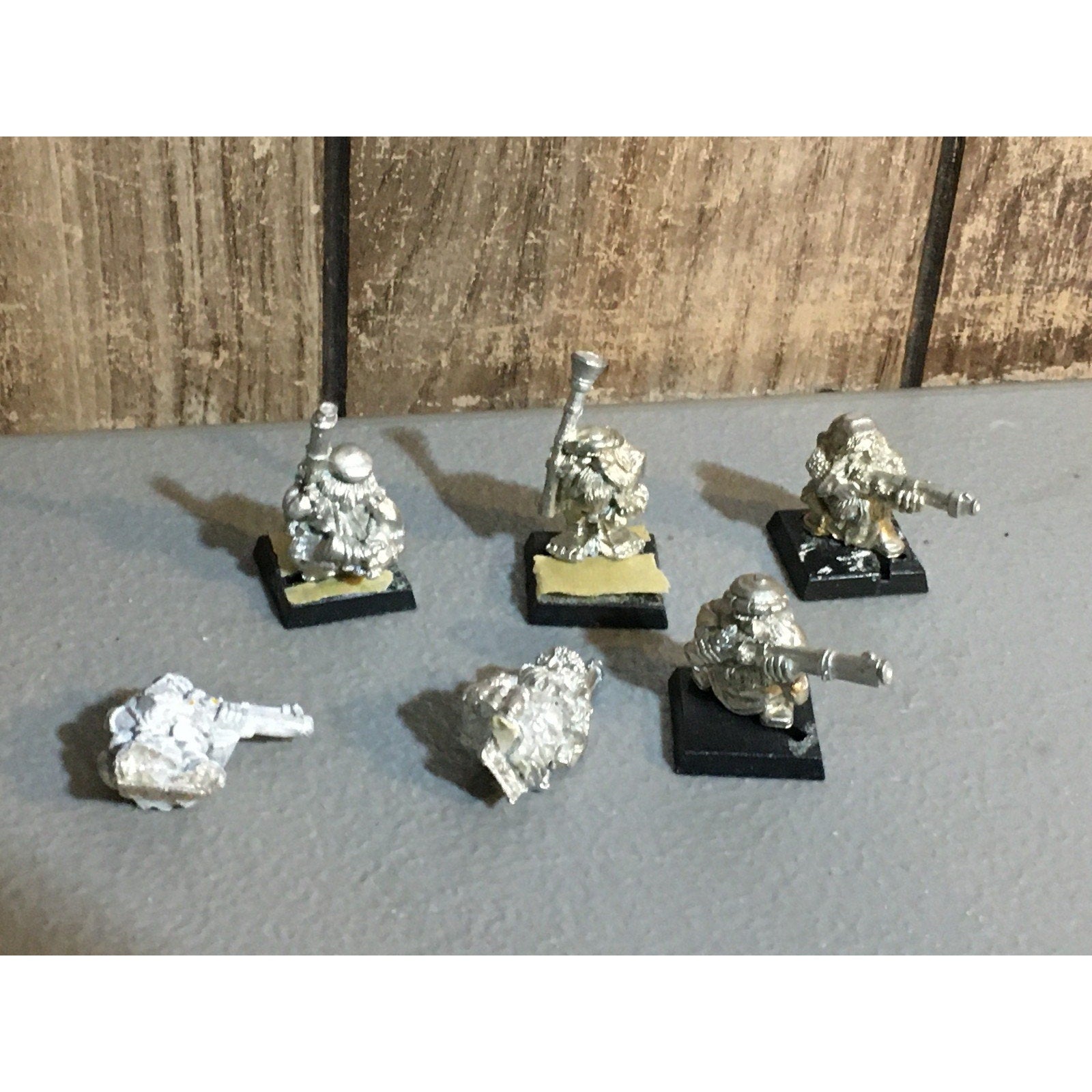 A30723 WARHAMMER AOS FANTASY MARAUDER DWARFS METAL THUNDERER 6 PK GW