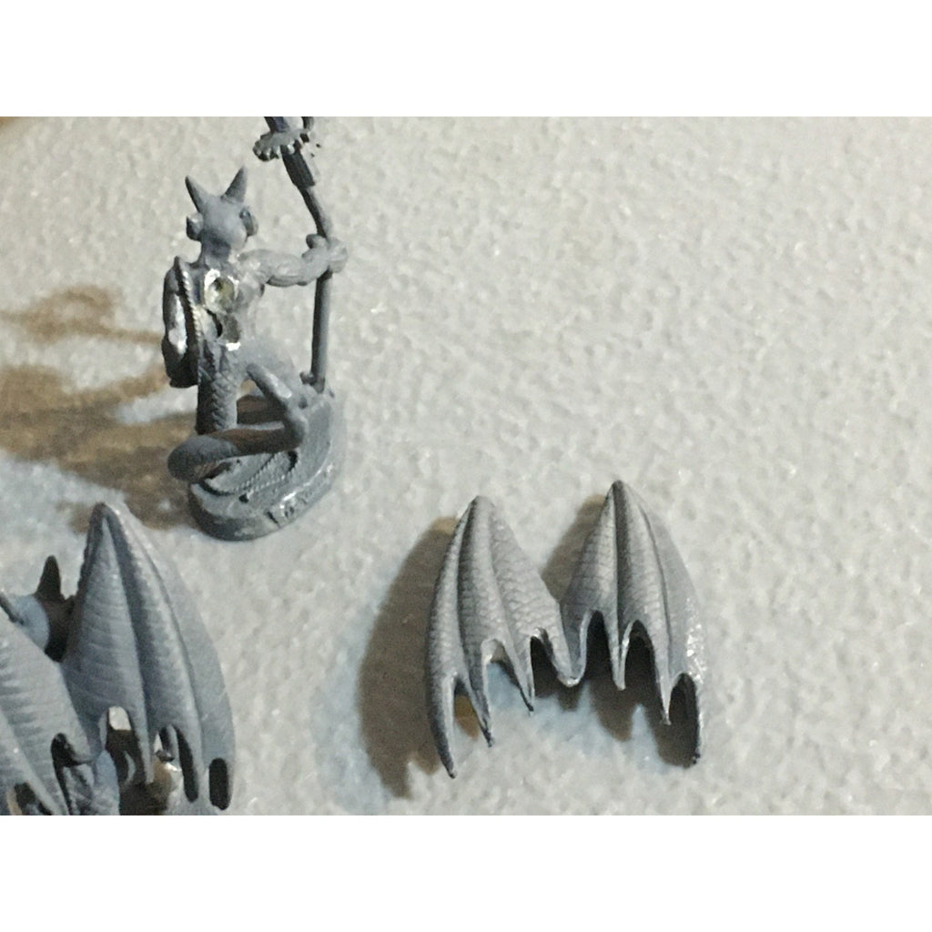 A32616 RAL PARTHA MINIATURES METAL MONSTERS 3 PK DEMON IMP 1 BROKE WEAPON D&D