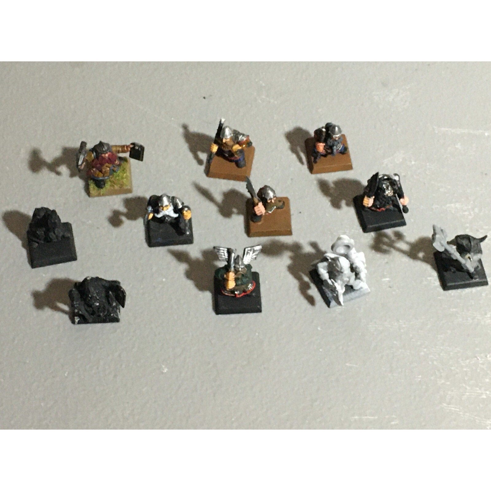 A22060 WARHAMMER FANTASY DWARFS INCOMPLETE LOT WARRIORS ENGINEER GAMES WORKSHOP
