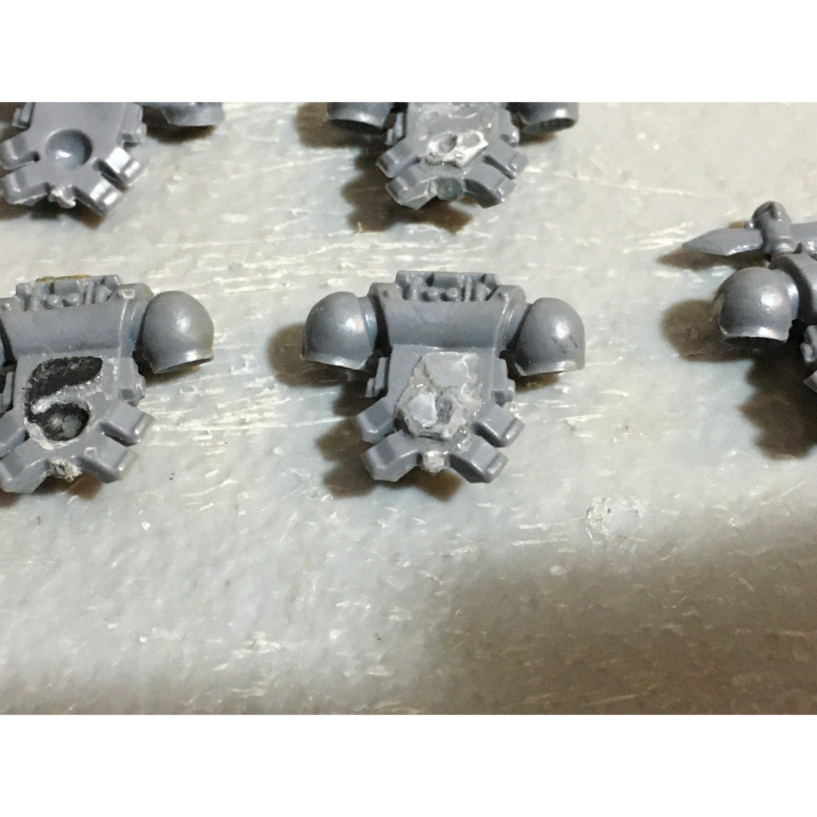 A23148 WARHAMMER 40K SPACE MARINES DARK ANGELS BITS LOT BACKPACKS GAMES WORKSHOP