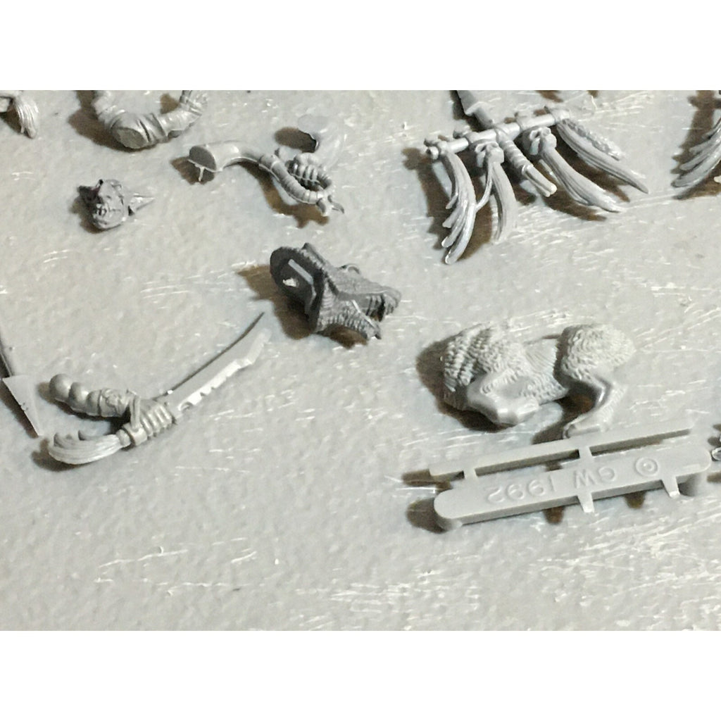 A23173 WARHAMMER FANTASY ORCS & GOBLINS BITS LOT MIXED GW GAMES WORKSHOP