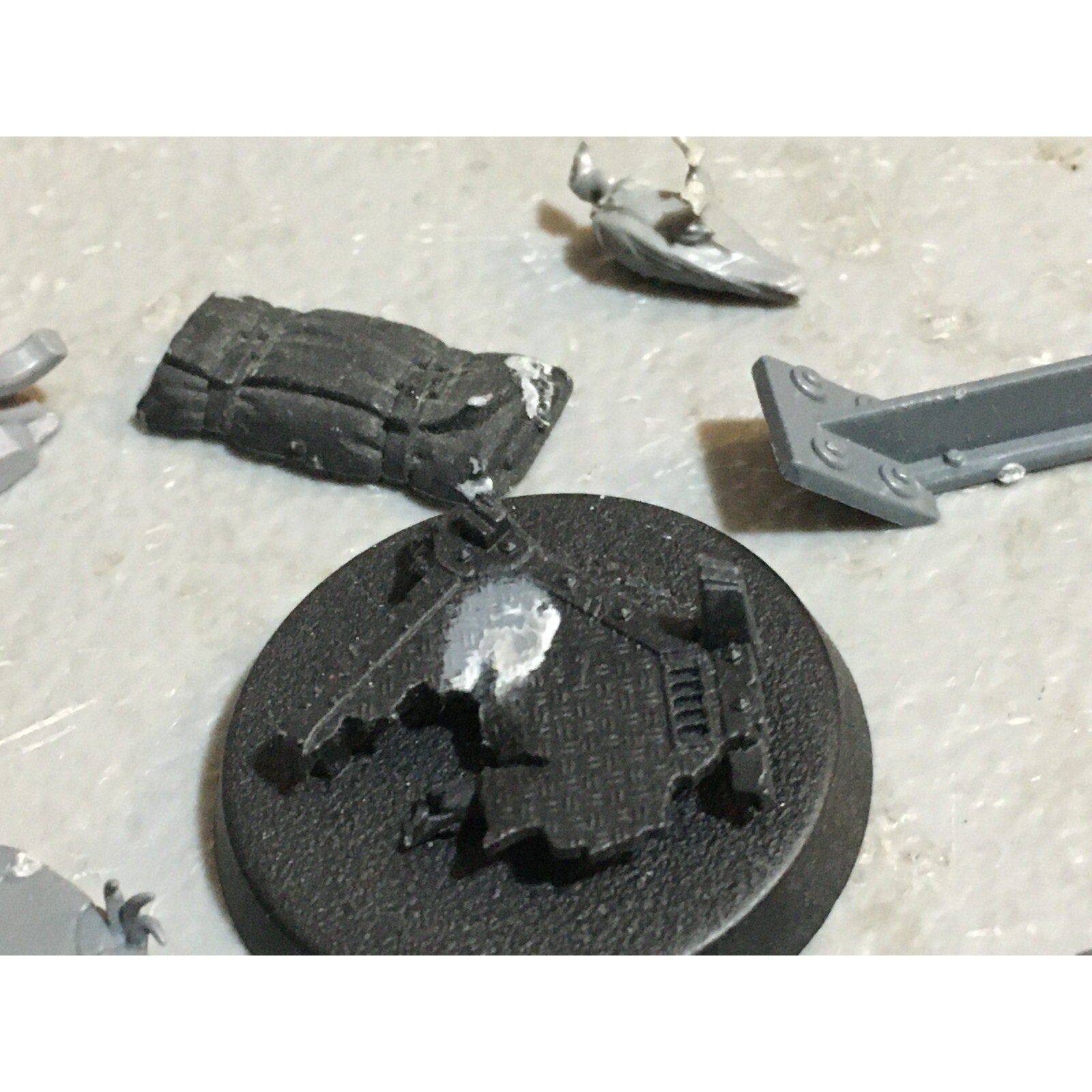 A23492 WARHAMMER FANTASY 40K TERRAIN BITS LOT GRAVE PLANT BASING GAMES WORKSHOP
