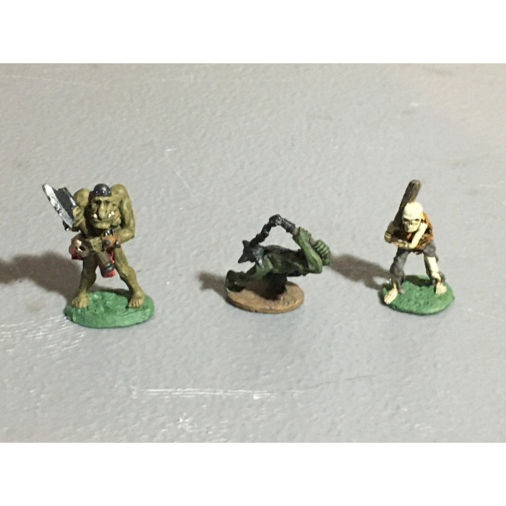 A10109 CITADEL PRE SLOTTA METAL RARE OOP PAINTED MONSTERS TROLL GOBLIN SKELETON