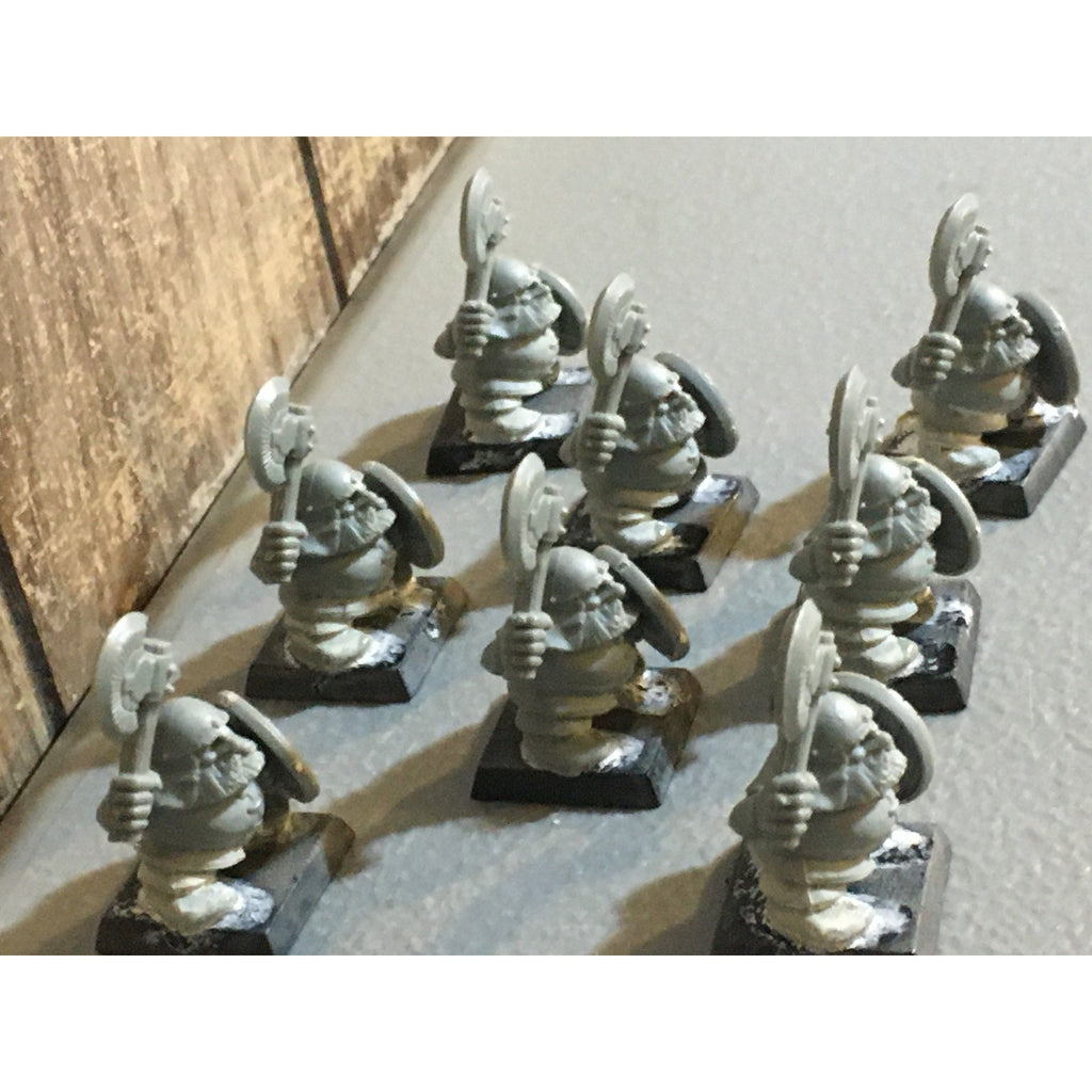 A33416 WARHAMMER FANTASY OLD WORLD QUEST DWARFS DWARF MONOPOSE 8 PK GW 4TH ED