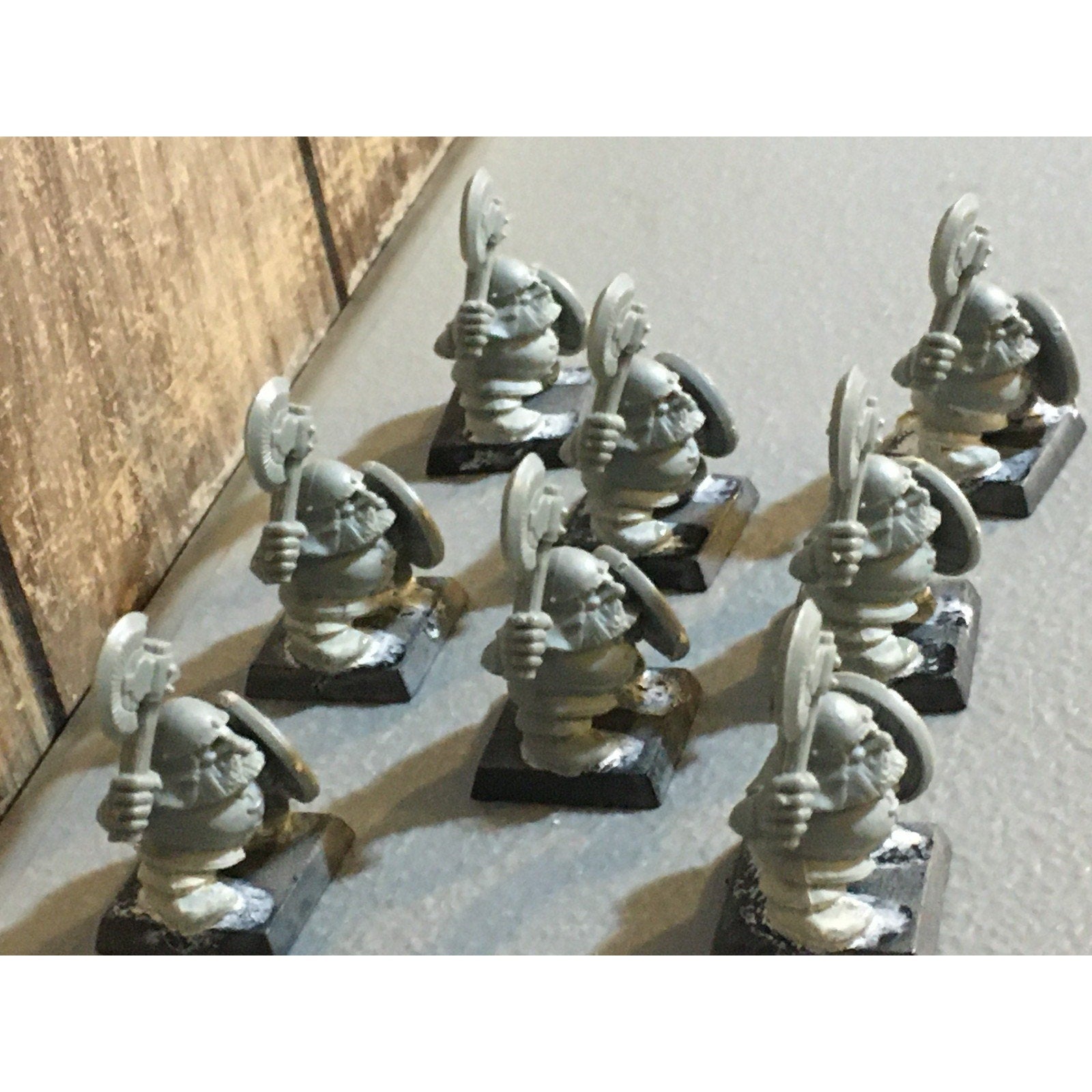 A33416 WARHAMMER FANTASY OLD WORLD QUEST DWARFS DWARF MONOPOSE 8 PK GW 4TH ED