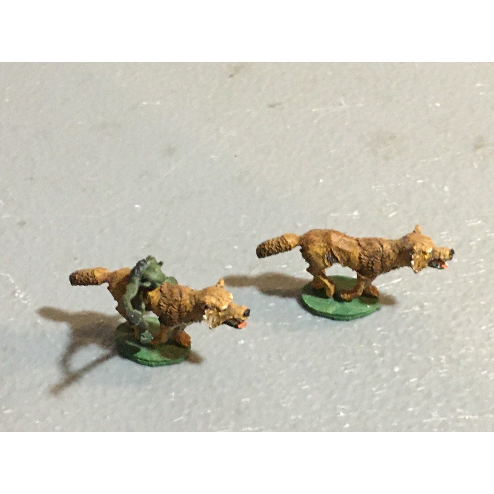 A10115 CITADEL PRE SLOTTA METAL RARE OOP GOBLIN WOLF RIDER W EXTRA WOLF PAINTED