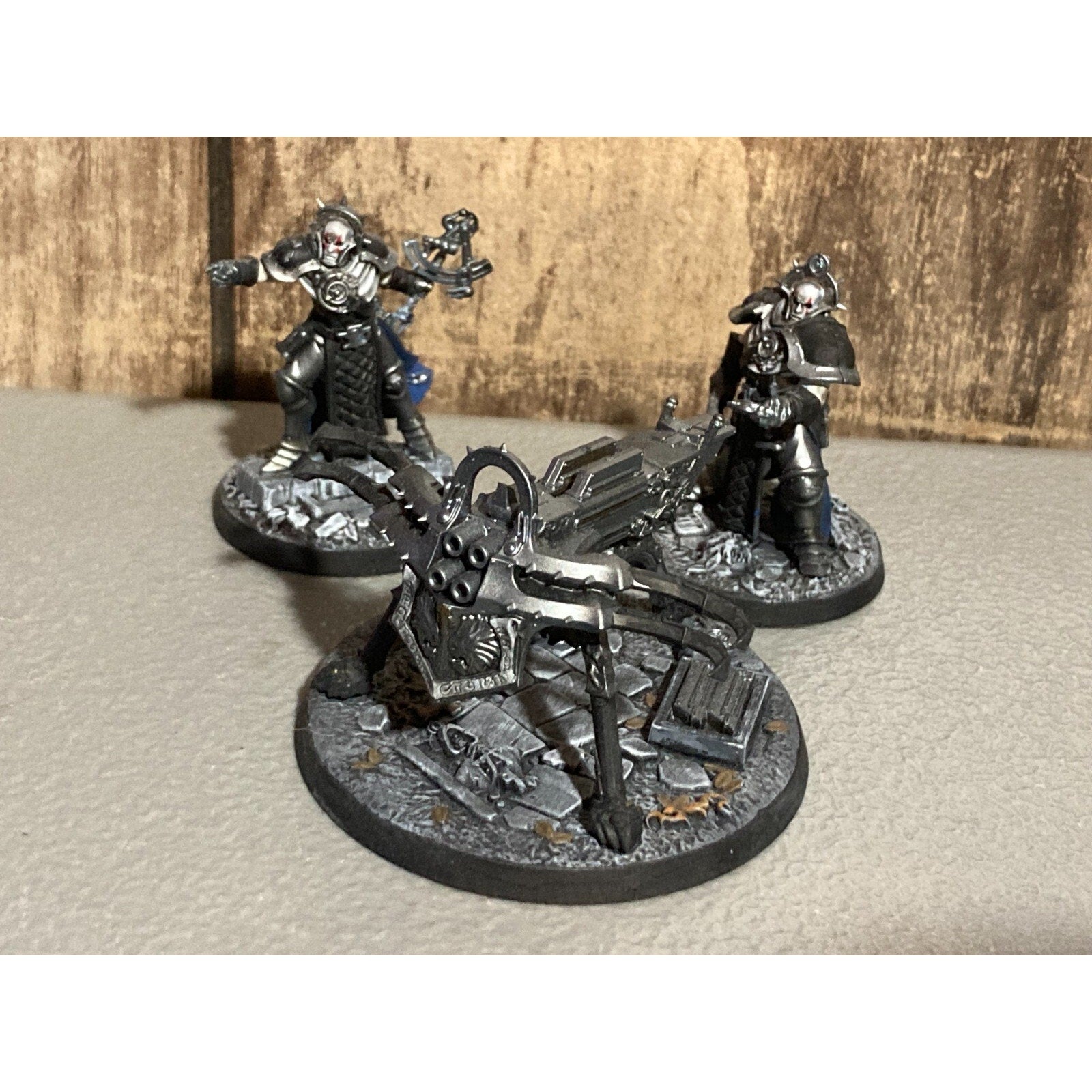 A19279 WARHAMMER AOS SIGMAR STORMCAST CELESTAR BALLISTA & CREW PAINTED BASED