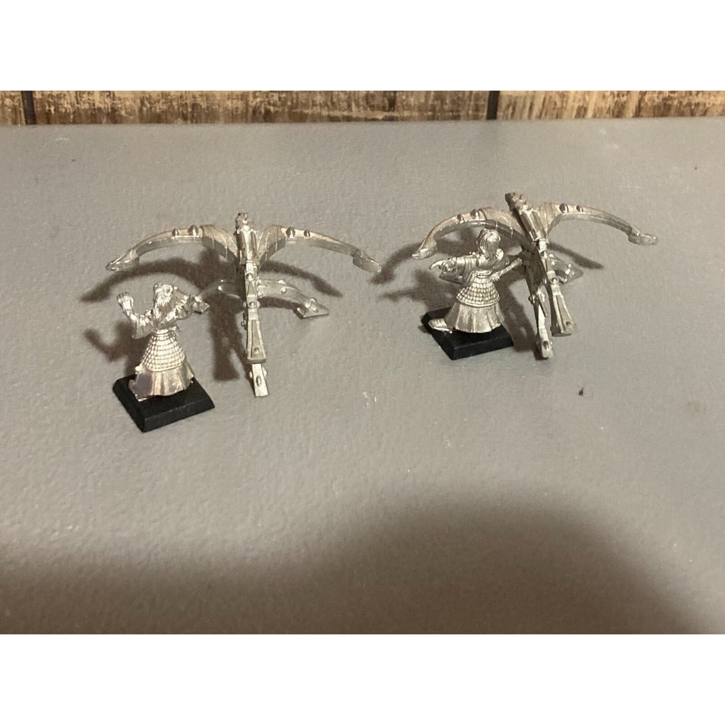 A19273 WARHAMMER FANTASY HIGH ELF OOP METAL EAGLE CLAW BOLT THROWER 2 PACK CREW