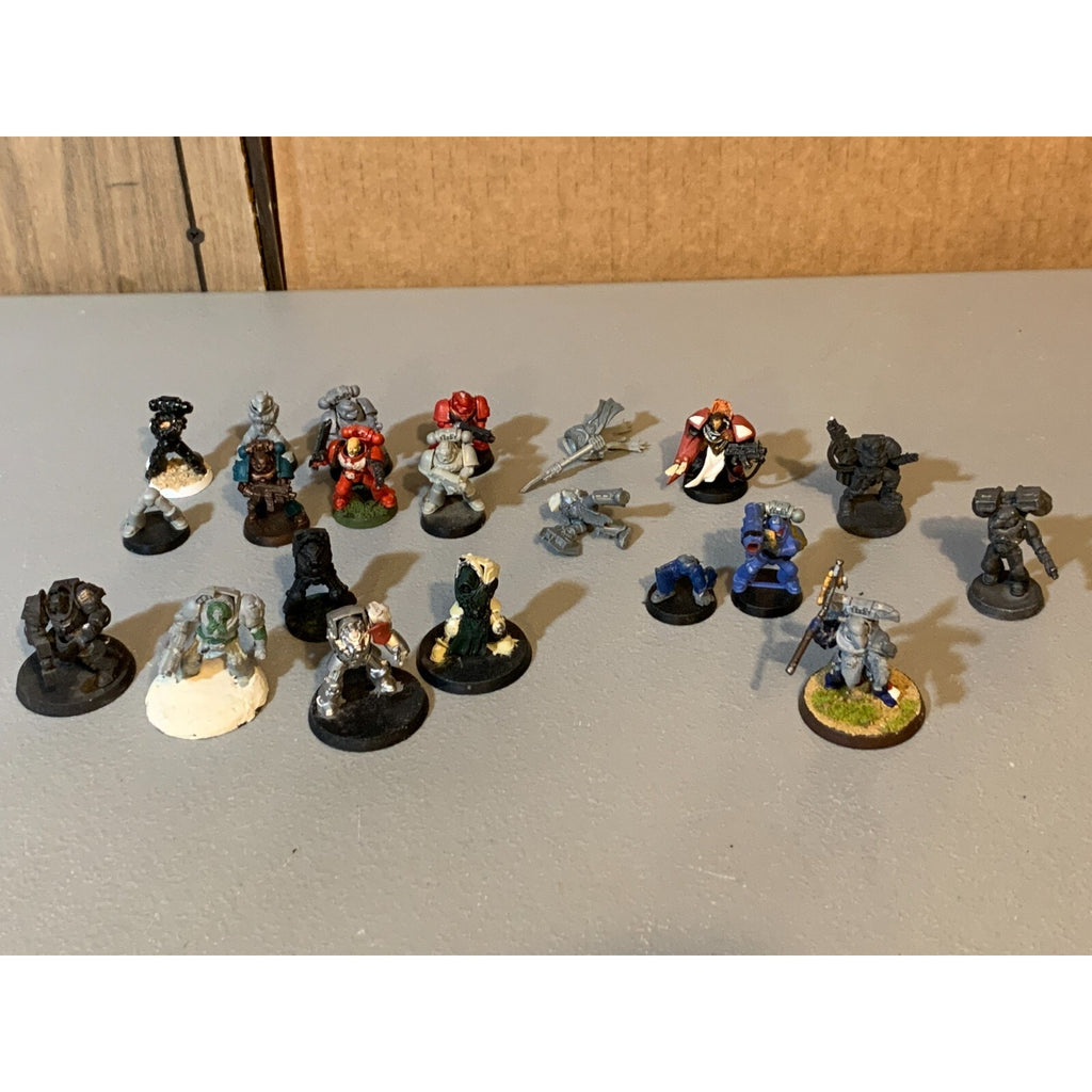 A23056 WARHAMMER 40K SPACE MARINES BITS LOT INCOMPLETE TERMINATOR TACTICAL