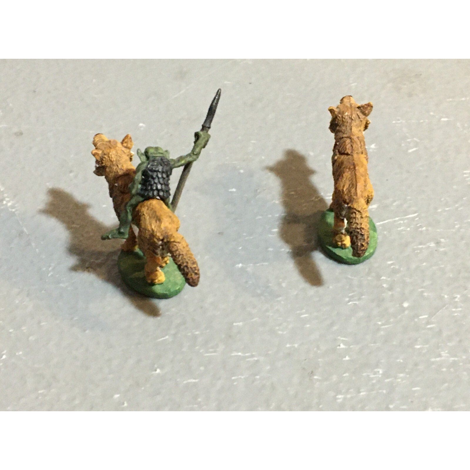A10115 CITADEL PRE SLOTTA METAL RARE OOP GOBLIN WOLF RIDER W EXTRA WOLF PAINTED