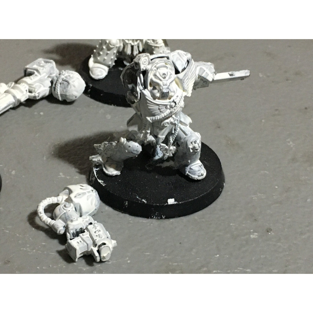 A22411 WARHAMMER 40K SPACE MARINES DARK ANGELS DEATHWING TERMINATORS BROKE SERGT