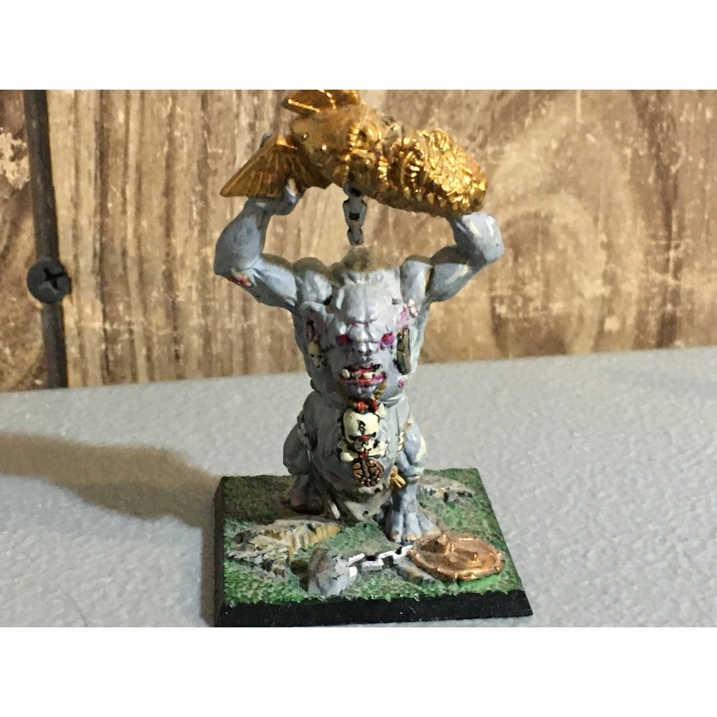 A32509 WARHAMMER FANTASY ORCS & GOBLINS SKULL PASS TROLL PAINT BASE GW