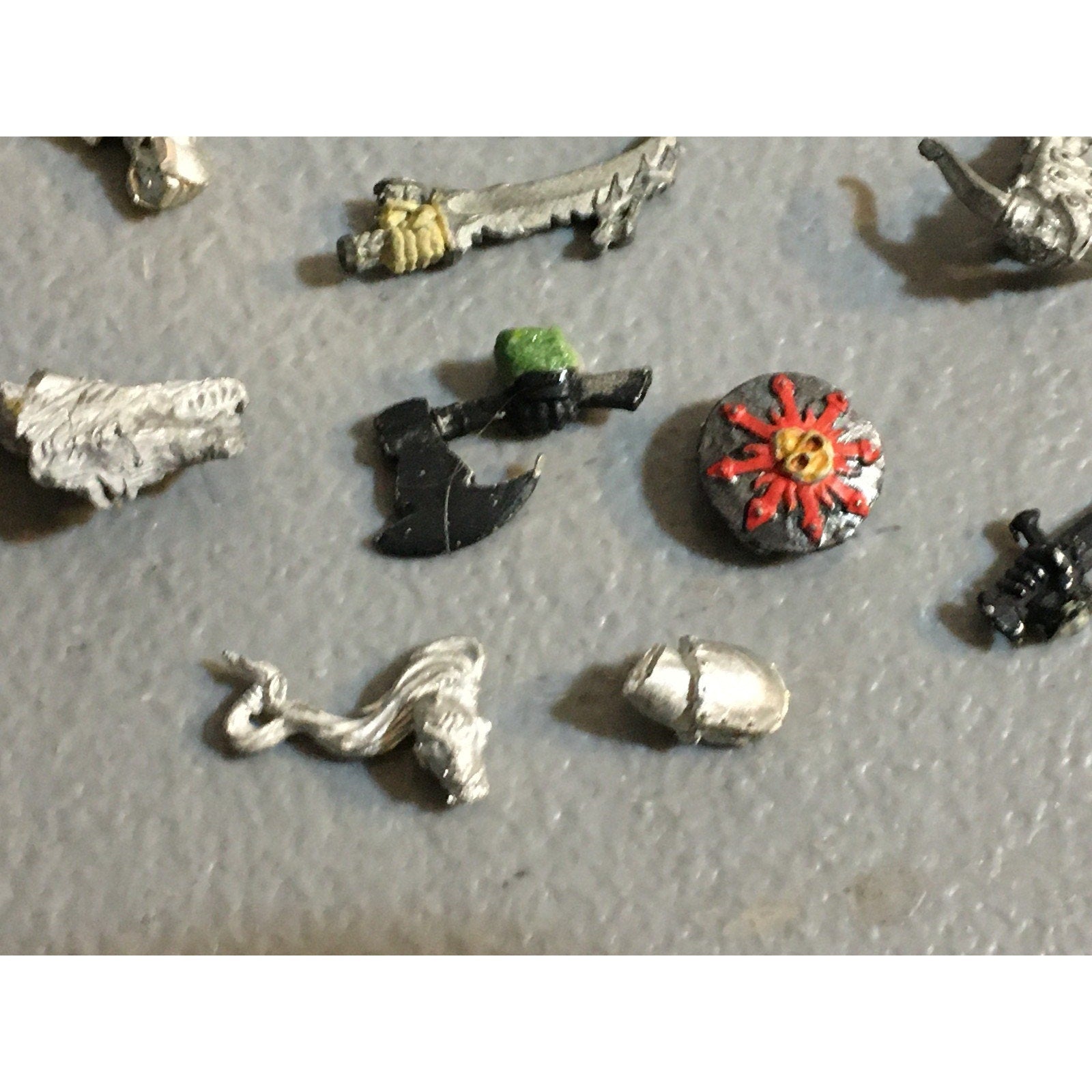 A32543 UNKNOWN MINIATURES ALL METAL BITS & INCOMPLETE LOT FANTASY