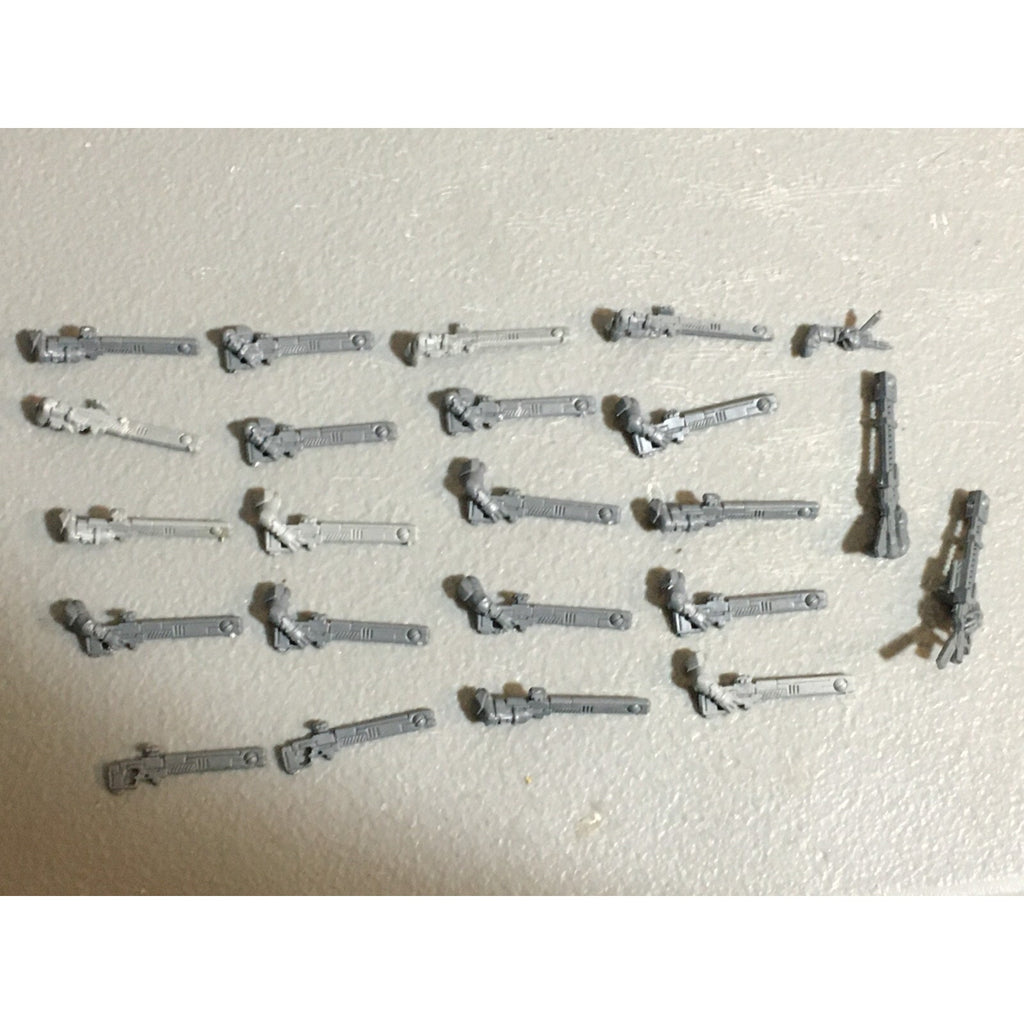A23028 WARHAMMER 40K TAU EMPIRE BITS LOT FIRE WARRIORS GUNS GAMES WORKSHOP GW