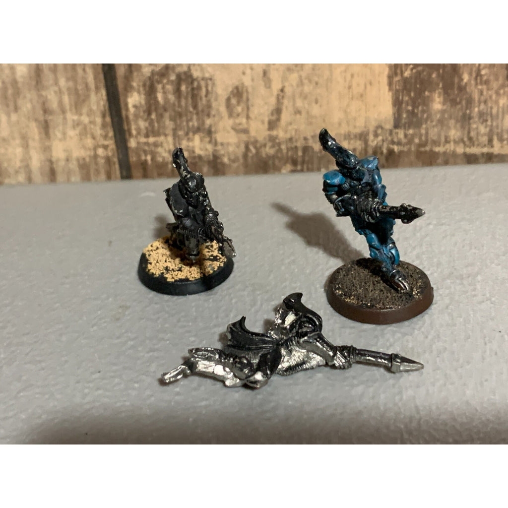 A16732 WARHAMMER 40K ELDAR CRAFTWORLDS SWOOPING HAWKS 3 PK NO WINGS METAL GW