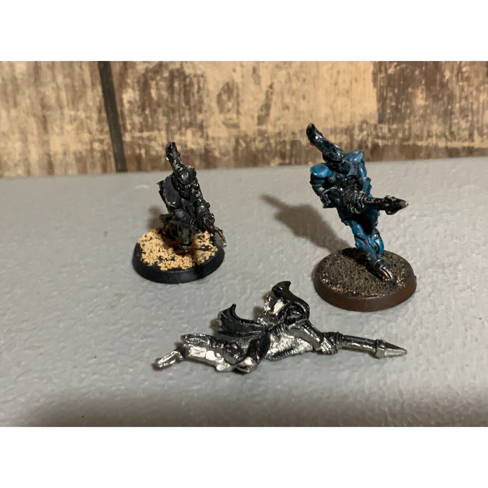 A16732 WARHAMMER 40K ELDAR CRAFTWORLDS SWOOPING HAWKS 3 PK NO WINGS METAL GW