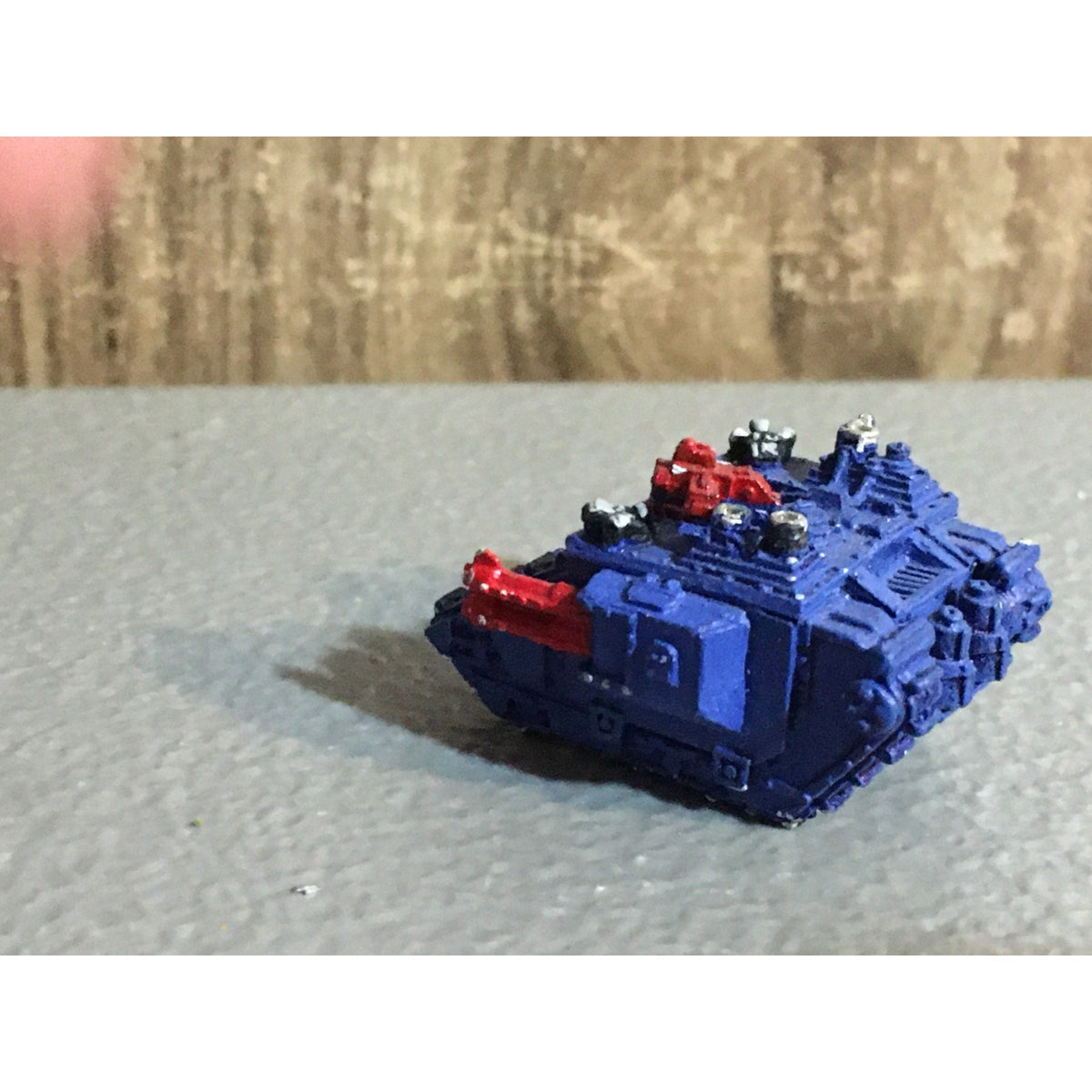 A30145 WARHAMMER 40K EPIC SPACE MARINES METAL LAND RAIDER GW GAMES WOR ...