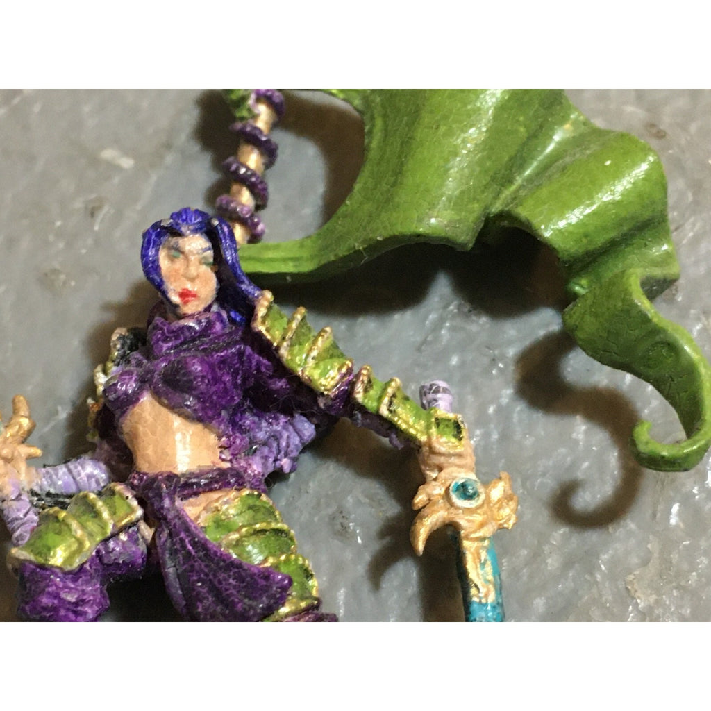 A23526 METAL UNKNOWN FEMALE MINIATURE WARRIOR NINJA SAMURAI TABLETOP WARGAMES
