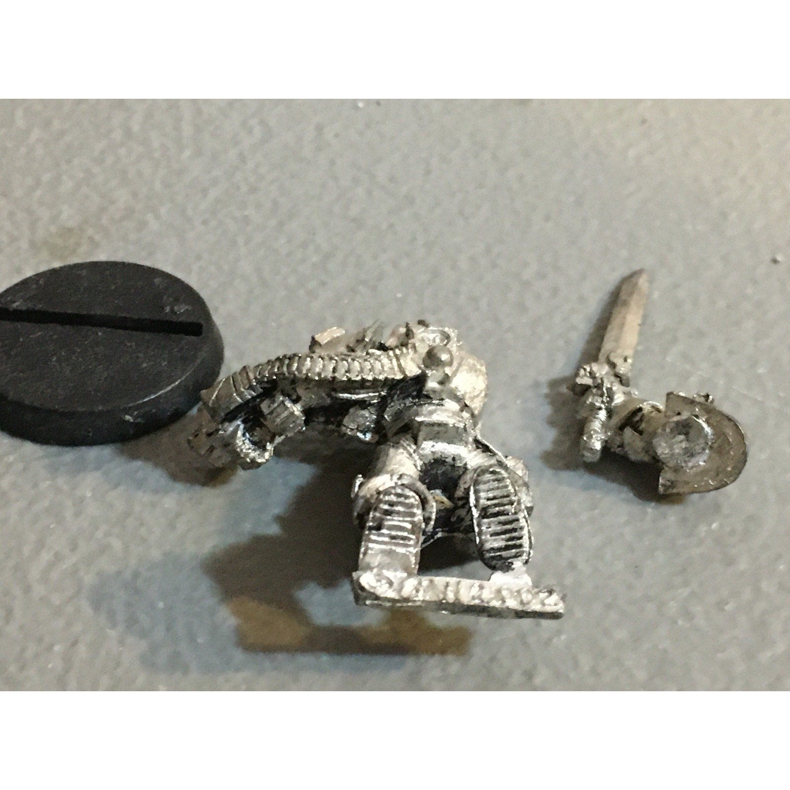 A33835 WARHAMMER 40K SPACE MARINES GREY KNIGHTS METAL JUSTICAR NO BACKPACK GW